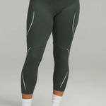 Lululemon Base Pace High Rise Reflective Crop Legging 23" 8 Photo 0