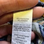 Naïf bright sleeveless floral belly top Blue Size M Photo 2