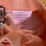 Juicy Couture  Gela Pam Velour Citrus Cooler Terry Fashion Pants Coral Women's 12 Photo 5