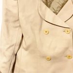 Giorgio Armani  Size 6 Wool Camel Tan Double Breasted Blazer Jacket Photo 1