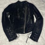 Free People Suede Moto Jacket, XS Photo 3