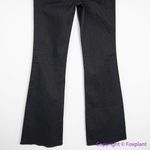Madewell NEW  Skinny Flare Jeans in Black Frost‎ Wash, 25 Photo 10