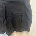 joe's jeans Joe’s Jeans Black High-Waisted Belted Utility Shorts Linen-Blend Gorpcore Sz 30 Photo 6