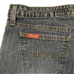 Mudd  Low Rise Flare Jeans Size @30"x31" Super Stretch Y2K 90s Retro Boho Slub Photo 4