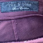 Rag and Bone wine and leather pants size 26 Photo 6