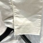 Gap white high rise crop kick raw hem jeans size 29 NWOT Photo 4