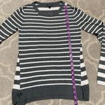 EXPRESS  Women's Striped Sweater - Black and White Photo 3