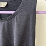 Athleta  Charcoal Gray Ruched Tank Top, Size S Photo 4