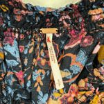 Free People  Floral Printed Spirit Off Shoulder Top Size Small Photo 4