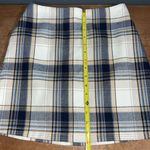 Blue Rain Francesca’s  size XS a line plaid mini skirt lined zip back closure NWT Photo 8