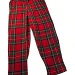 Old Navy  Mid Rise Soft Flannel Pajama Pants Red Tartan Holiday Pants Adult m p24 Photo 0