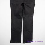 Madewell NEW  Pull-On Skinny Flare Jeans in‎ Black Frost, 33 Photo 11
