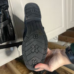 Naturalizer  Bridgette Leather Snakeskin Embossed Faux Fur Lined Moto Boot Photo 5