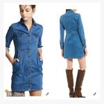 Free People Dynamite in Denim Mini Dress Photo 2