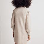 Madewell Cream Wool Blend Long Sleeve Sweater Dress | S Photo 6