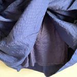 Anthropologie Maeve Ingrid 100% Silk Dress Sapphire Blue Womens Size 2 Smocked Photo 6