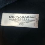 Donna Karan  Intimates Navy Blue Sleep Kimono Sz. S Tie Close Midi Length Luxury Photo 4