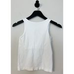 Free People Clean Lines Crop Tank in White Size Medium/Large Photo 4