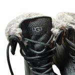 UGG NEW  Women’s Adirondack III Waterproof Fur Boot in Black/Grey Size 5 Photo 4