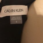 Calvin Klein NWT  Black Midi Tulip Sleeve Dress Photo 11