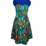 Anthropologie Girls From Savoy Strapless Dress 2 Photo 2