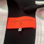 Clover Canyon  Black and White Graphic Midi Dress Size XS Photo 3