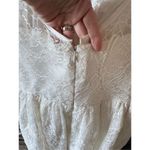 NWT Theia White Lace Mini Dress Style 890029 Size 4 Photo 4