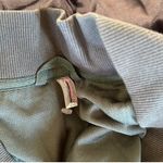 Free People NWOT movement X FP Luxe Satin Bomber Jacket Olive Green XL Photo 3