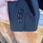 Banana Republic Women's Black Marzotto Italian Wool Blazer Size 8 Photo 5