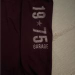 Garage  Maroon Sweatpants Photo 2