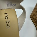 Me Too  Taupe cork wedge adjustable strap sandals size 9.5 New!NWOB Photo 10