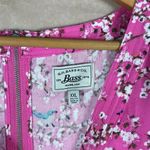 G.H. Bass Birds & Flowers Printed Pink Tank Dress NWT XXL Photo 6