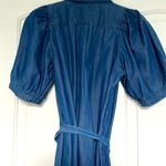 Ann Taylor  jean shirt dress  , belt optional
Puffy sleeves Photo 4