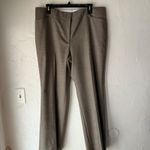 Ann Taylor  16P Womens Brown Tweed Blazer Pants Suit Set Career Office Wool Blend Photo 5