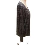 Graff Black and White Vintage Open Cardigan with Matching Camisol Blouse Size X Photo 7