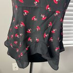 AQUA ‎ cami tank black floral Photo 6