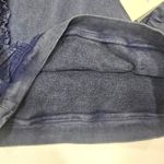 Tularosa Cat Ruffle Sweater in Deep Navy XS Photo 4