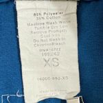 Uniform Advantage  UA Scrubs Solid Blue Scrub Top Shirt Size XS Photo 4