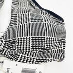 l*space L* Jessy High Neck Cutout Bikini Top Best I Ever Plaid Size Medium NEW Photo 6