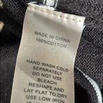 Vince Camuto Black and White Windowpane Cardigan Sweater Photo 4