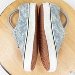 Vans  Authentic Denim Destroy Acid Wash Canvas Sneakers Blue 6.5‎ Men 8 Women Photo 4