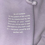 NEW Faith hoodie Purple Size XS Photo 4