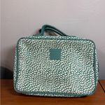 Tender Love + Carry Toiletry Weekender Bag with Hanger Blue White Polka Dots Photo 1