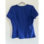 Figs Casma Technical Collection Top Womens Small Blue Pocket Medical Nursing Photo 1