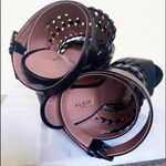 A.L.C. Auth. ALAÏSnakeskin Embossed Strappy Heels Photo 5