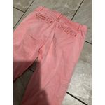 Pilcro  Stet Light Pink Tapered Mid Rise Cropped Twill Pants Stretch 26 Photo 3