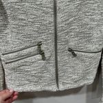 Lou & grey Cream Ecru Tweed Zip Jacket w Pockets Size XS Photo 6