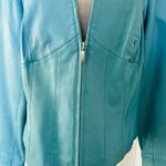 Style & Co . Women’s Genuine Leather Jacket Sz L Brand New Photo 2