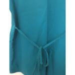 Sb Scrubs  Women's Scrub Uniform Top V-Neck Nurse Medical Size Small Blue Brown Photo 7