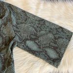 Olivaceous • snakeskin python print romper Photo 5